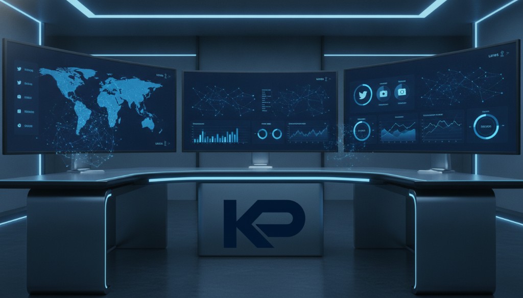 Toolspy digital marketing command center with analytics dashboards